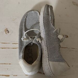 Hey Dude Women's Gray Casual Shoes